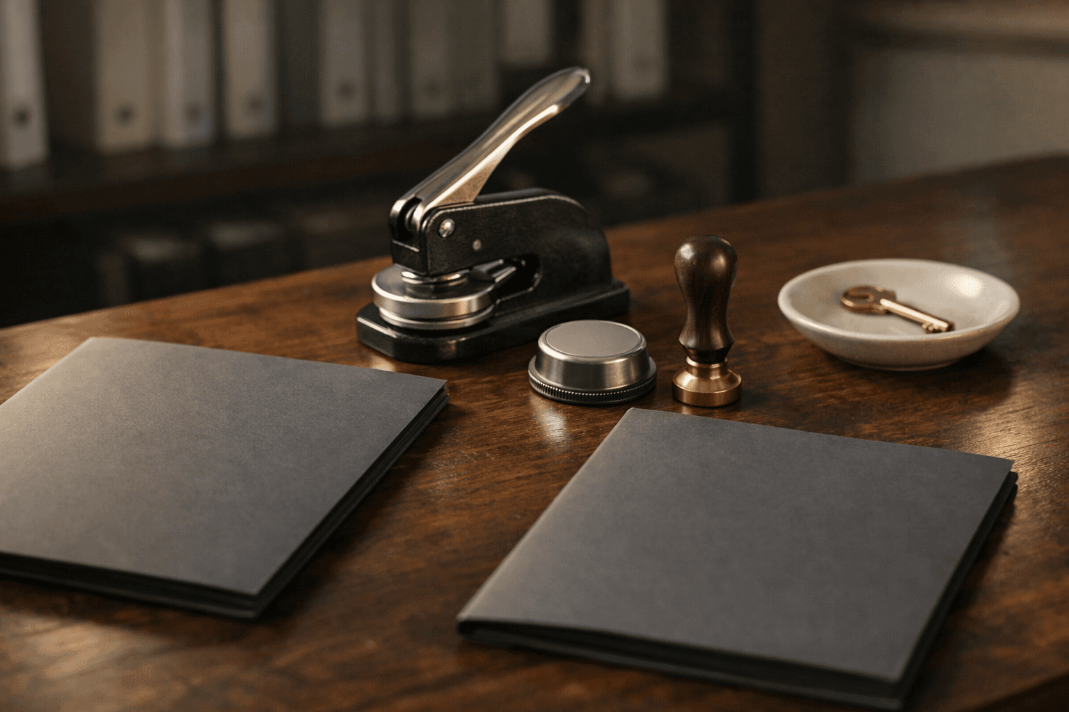 Letters testamentary vs letters of administration concept with two blank legal folders