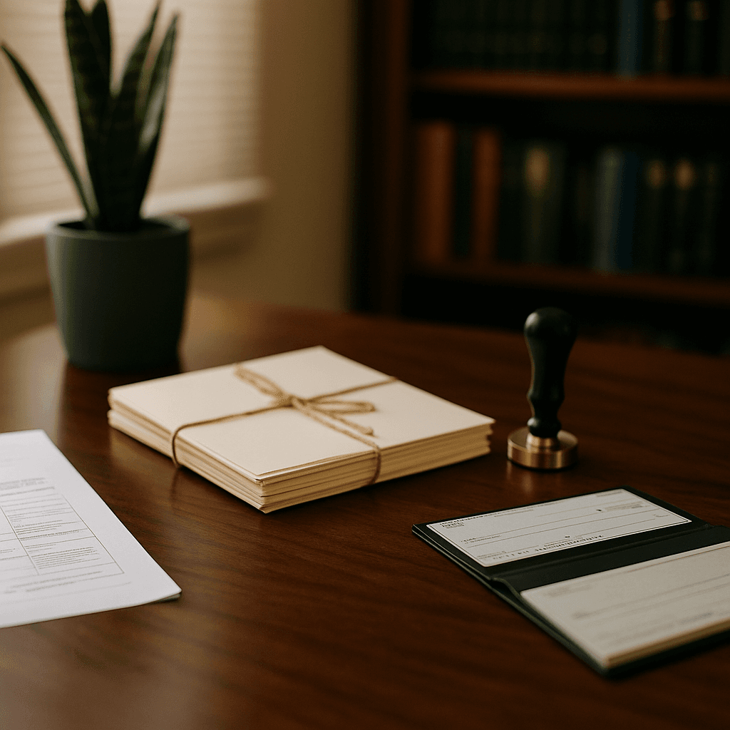 Modern home office setup symbolizing estate liquidity solutions through executor bridge loans.